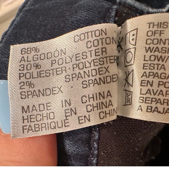 Supplies Union Bay Mid Rise Dark Wash Denim Jeans Sz 6 Casual Office - Picture 6 of 8